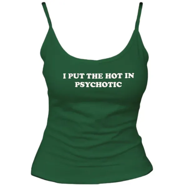 Y2K Tops|Crop Tops*Boogzel Clothing Psychotic Tank Top