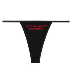 Underwear*Boogzel Clothing Psychotic Thong Panty