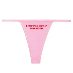 Underwear*Boogzel Clothing Psychotic Thong Panty