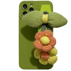 Iphone Cases*Boogzel Clothing Puffer Flower iPhone Case Green