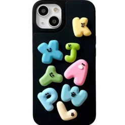 Iphone Cases*Boogzel Clothing Puffy Alphabet iPhone Case
