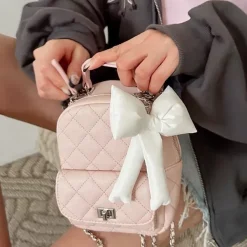 Other*Boogzel Clothing Puffy Bow Keychain