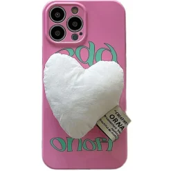 Iphone Cases*Boogzel Clothing Puffy Heart iPhone Case Pink