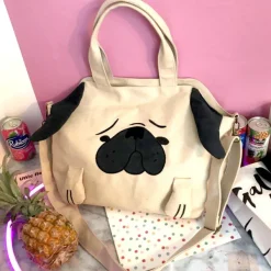 Bags & Purses*Boogzel Clothing Puggo Handbag Beige