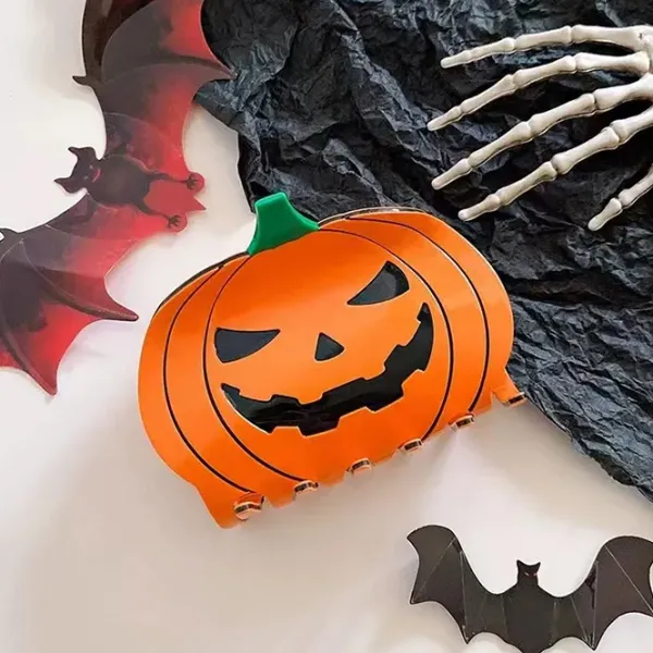 Hair Accessories*Boogzel Clothing Pumpkin Hair Claw Orange