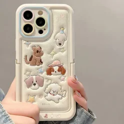 Iphone Cases*Boogzel Clothing Puppies iPhone Case White