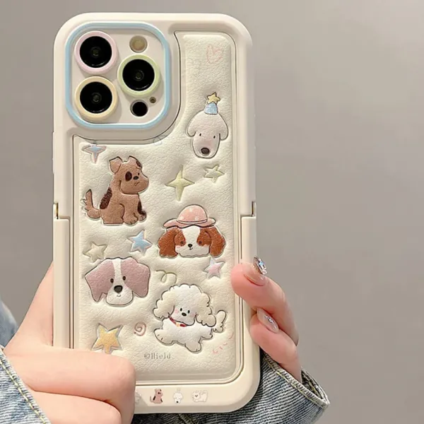 Iphone Cases*Boogzel Clothing Puppies iPhone Case White