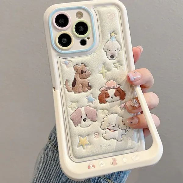 Iphone Cases*Boogzel Clothing Puppies iPhone Case White