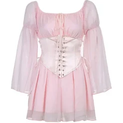 Dresses & Rompers*Boogzel Clothing Pure Bliss Dress & Corset Co-Ord