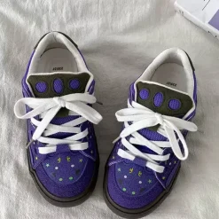 Aesthetic Sneakers*Boogzel Clothing Star Skater Sneakers Purple