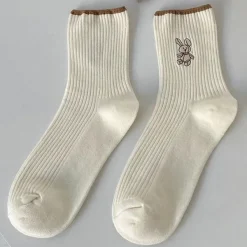 Socks*Boogzel Clothing Rabbit Ribbed Socks