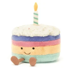 Aesthetic Room Decor*Jellycat Birthday Cake Plush Toy Rainbow