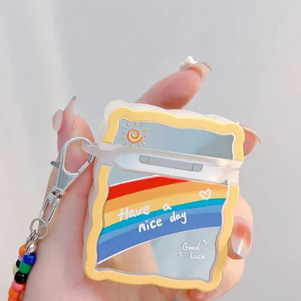 Iphone Cases*Boogzel Clothing Chain AirPods Case Rainbow