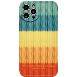 Iphone Cases*Boogzel Clothing Rainbow Crochet iPhone Case