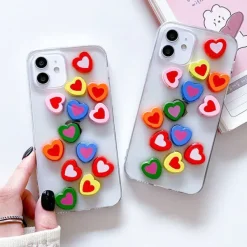 Iphone Cases*Boogzel Clothing Rainbow Hearts iPhone Case