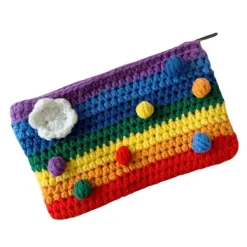 Bags & Purses*Boogzel Clothing Knitted Purse Rainbow