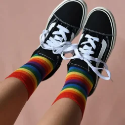 Socks*Boogzel Clothing Rainbow Socks Multi