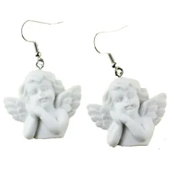 Earrings*Boogzel Clothing Raphael's Angel Earrings White