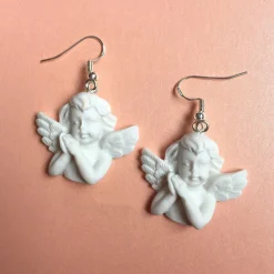Earrings*Boogzel Clothing Raphael's Angel Earrings White
