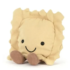 Aesthetic Room Decor*Jellycat Ravioli Plush Toy Beige