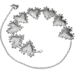 Belts & Chains*Boogzel Clothing Ready For Love Heart Chain Belt Silver