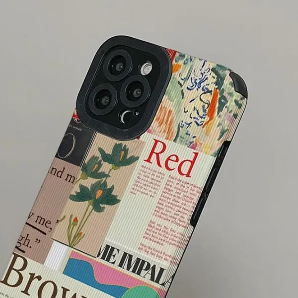 Iphone Cases*Boogzel Clothing Red & Brown iPhone Case Red/brown