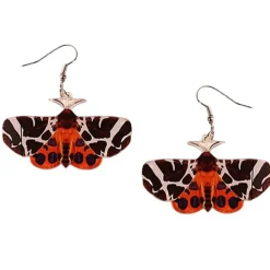 Earrings*Boogzel Clothing Red and Black Butterfly Earrings Red/black