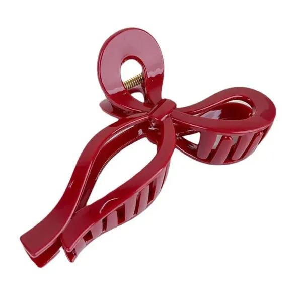 Hair Accessories*Boogzel Clothing Red Lacquered Hair Claw Clips