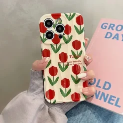 Iphone Cases*Boogzel Clothing Tulips iPhone Case Red