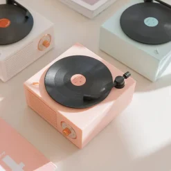 Aesthetic Room Decor*Boogzel Clothing Retro Vinyl Player Bluetooth Speaker