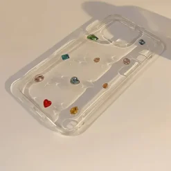 Iphone Cases*Boogzel Clothing Rhinestone DIY iPhone Case Clear