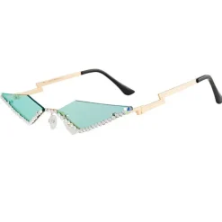 Sunglasses*Boogzel Clothing Rhinestone Lightning Sunglasses