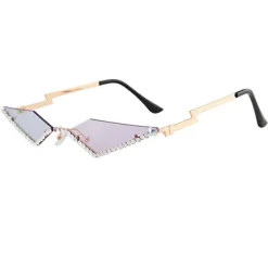Sunglasses*Boogzel Clothing Rhinestone Lightning Sunglasses
