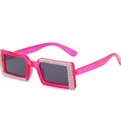Sunglasses*Boogzel Clothing Rhinestone Rectangle Sunglasses