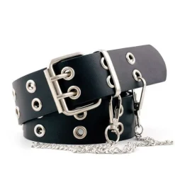 Other|Belts & Chains*Boogzel Clothing Risk Business Chained Belt Black