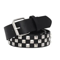 Belts & Chains*Boogzel Clothing Rock The Scene Rivet Belt Black