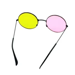 Sunglasses*Boogzel Clothing Rock The Scene 90's Round Sunglasses Pink/yellow