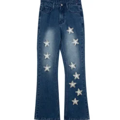 Jeans*Boogzel Clothing Rock The Scene Star Jeans Blue