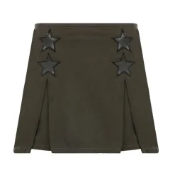 Skirts*Boogzel Clothing Rock The Scene Star Skirt DarkGreen