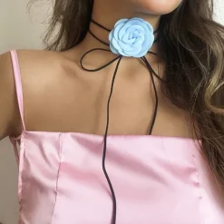 Necklaces & Chokers*Boogzel Clothing Rose Choker Necklace