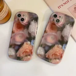Iphone Cases*Boogzel Clothing Rose Oil Painting iPhone Case