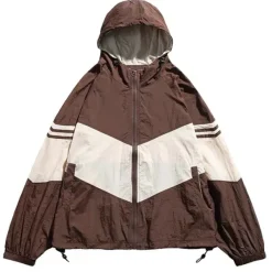 Mens|Coats & Jackets*Boogzel Clothing 90's Oversized Bomber Jacket Brown