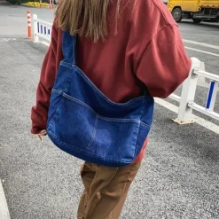 Bags & Purses*Boogzel Clothing 90's Denim Shoulder Bag