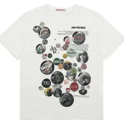 Aesthetic T-Shirts & Graphic Tees*Boogzel Clothing 2000s Kid Pin Graphic T-Shirt White