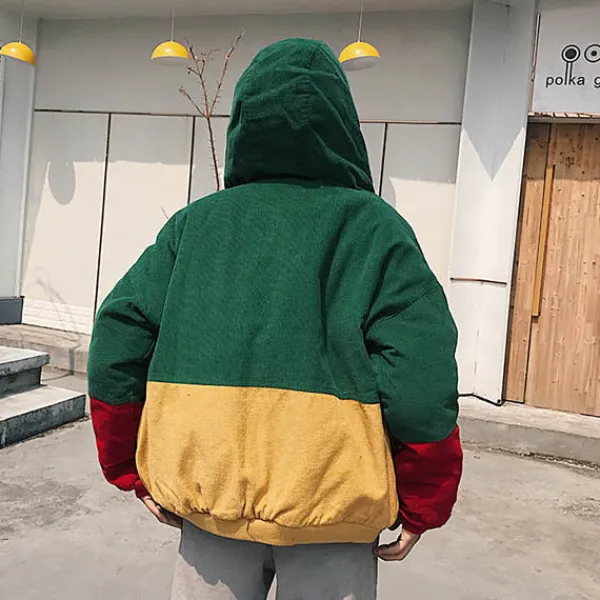 Coats & Jackets*Boogzel Clothing 90s Kids Corduroy Hooded Jacket