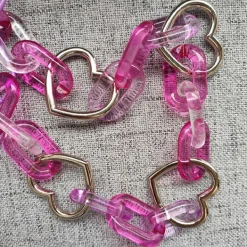 Other|Belts & Chains*Boogzel Clothing 2000's Kids Pastel Pant Chain Pink/lavender