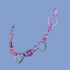 Other|Belts & Chains*Boogzel Clothing 2000's Kids Pastel Pant Chain Pink/lavender