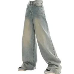 Jeans*Boogzel Clothing 90's Light Wash Baggy Jeans Blue