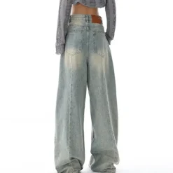 Jeans*Boogzel Clothing 90's Light Wash Baggy Jeans Blue