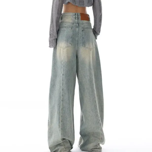 Jeans*Boogzel Clothing 90's Light Wash Baggy Jeans Blue